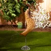Handcrafted Metal Rooster Sculpture - Unique Farmhouse Decor