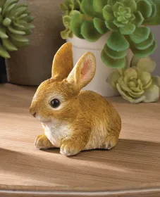 Colorful Rabbit Sculpture - Vibrant Bunny Figurine for Home Decor