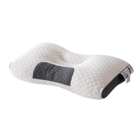 YBZ 3D Knitted Cotton Massage Pillow (Option: White-1PCS)