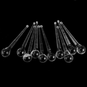10 Crystal Teardrop Chandelier Parts Christmas Tree Wedding Decorations (Option: 10Pieces Teardrop)